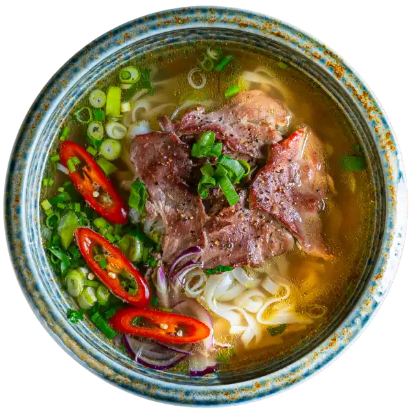 12c. PHO BO (Rindfleisch / Thin sliced of beef)